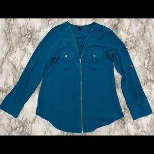 G by Guess Pocket Button-Up Top